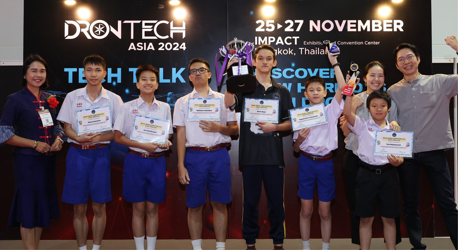 Royal Trophy Ceremony: Space Challenge Asia 2024