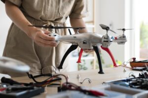 drone fixing
