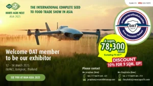 THE INTERNATIONAL COMPLETE SEED TO FOOD TRADE SHOW IN ASIA